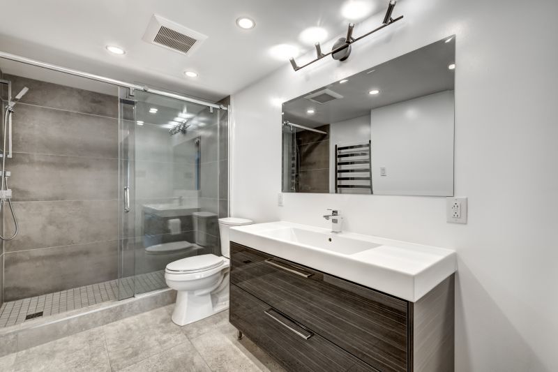 Bathroom Featuring Smart Technology
