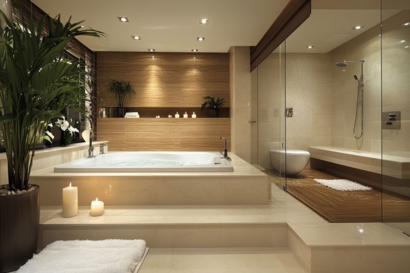 Luxurious Corner Tub
