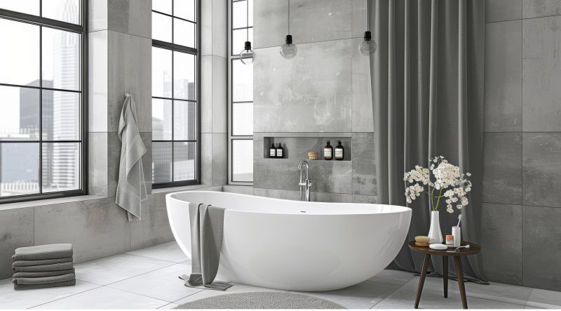 Interior of a Modern Bathroom